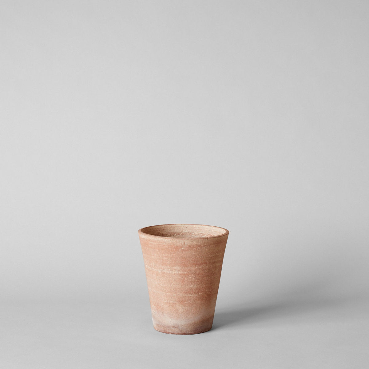 Terracotta Studio Planter, Whitewash