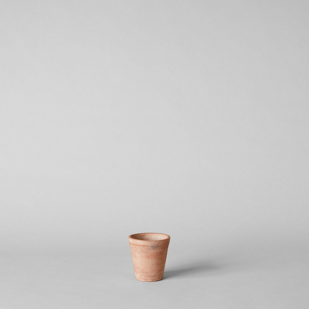 Terracotta Studio Planter, Whitewash