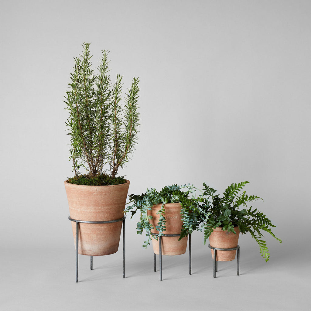 Terracotta Studio Planter, Whitewash