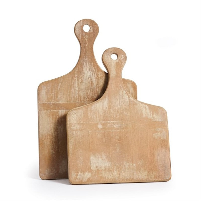 Antique Short Cutting Board Set of 2