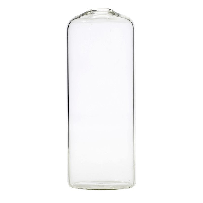 6" glass bud vase