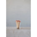 3"Round x 4-3/4"H Glass Match Holder