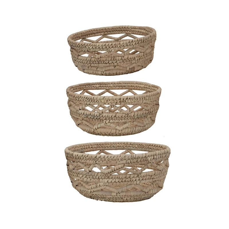 Hand Woven Grass Baskets