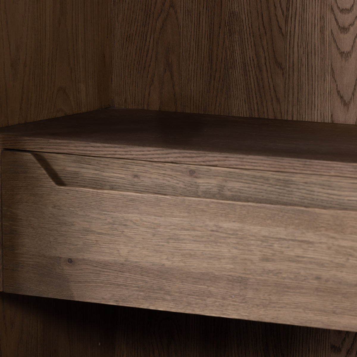 Millie Cabinet - Drifted Oak Veneer