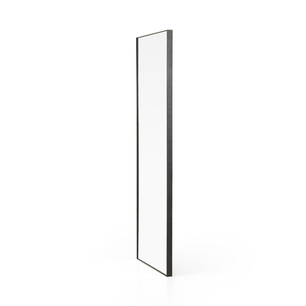 Bellvue Floor Mirror - Rustic Black