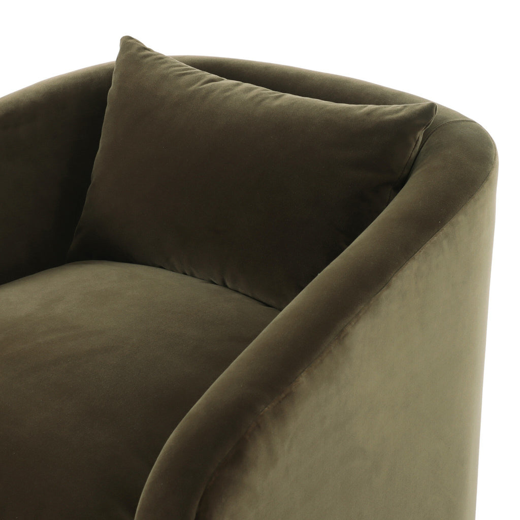 Topanga Swivel Chair - Surrey Olive