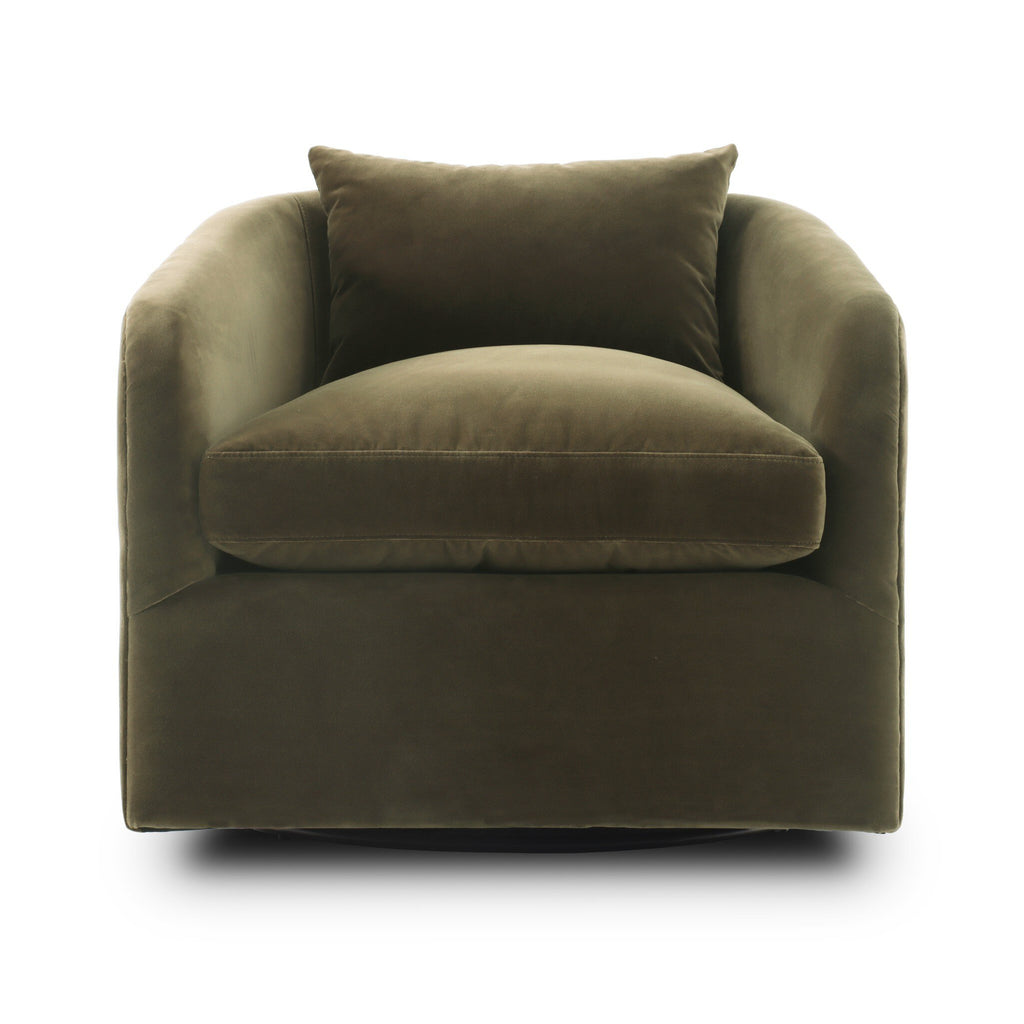 Topanga Swivel Chair - Surrey Olive