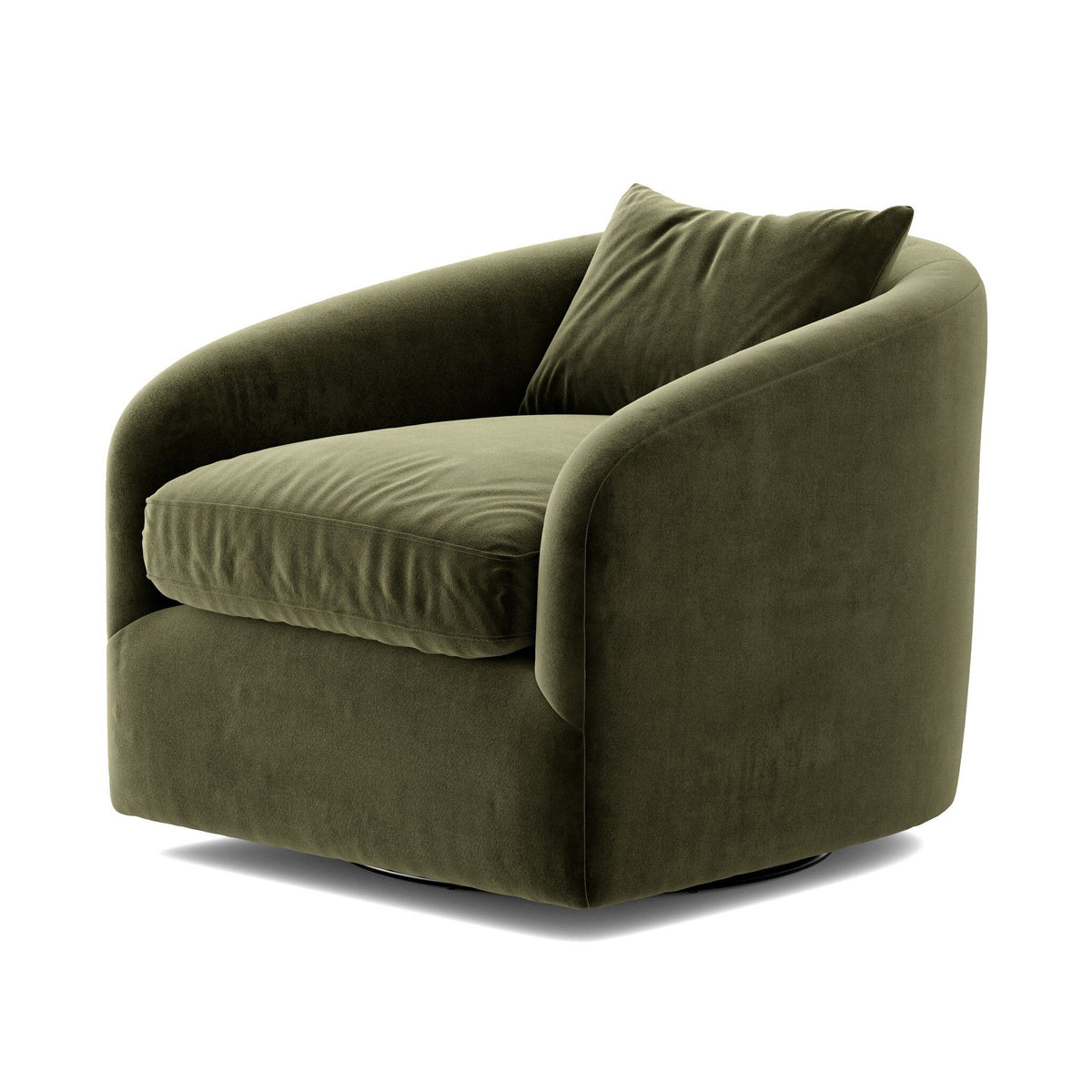 Topanga Swivel Chair - Surrey Olive