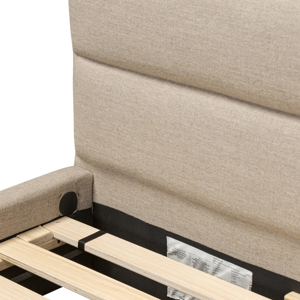Daphne Bed - Alcala Taupe
