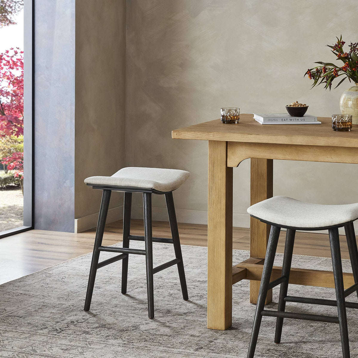 Union Bar + Counter Stool - Essence Natural