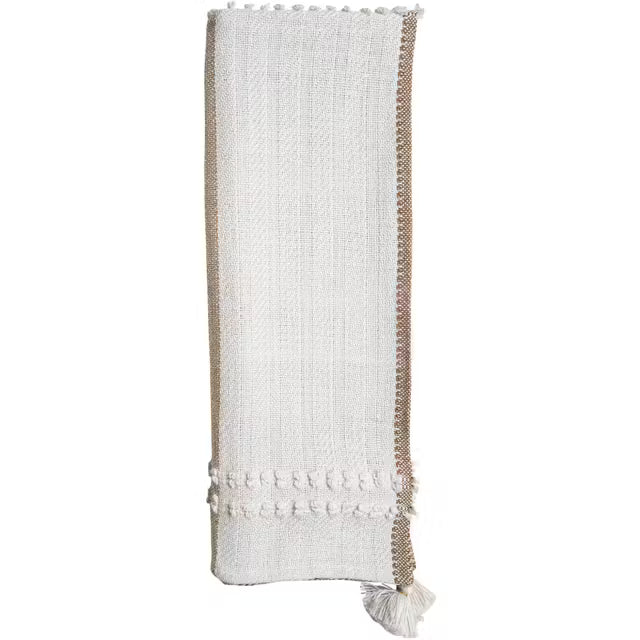 Hand Woven Laney Throw Brown 50x60