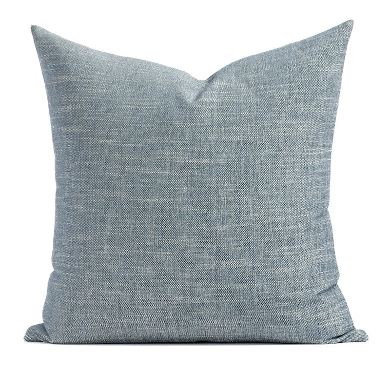 22 perry pillow cover, chambray - w/ insert