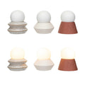 4" Stonware LED Orb Light