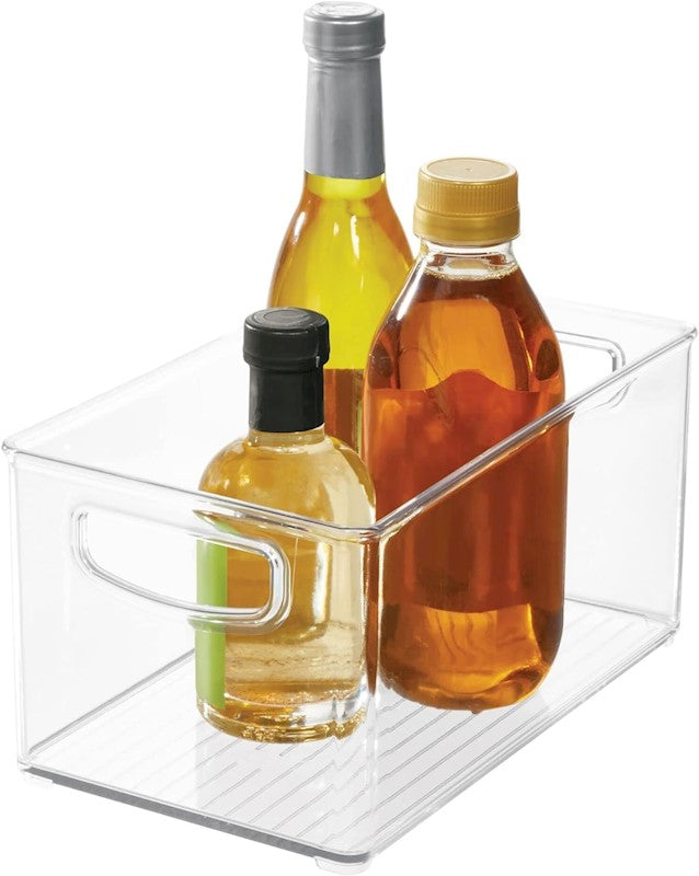6x10" Clear Bin w/ Handles