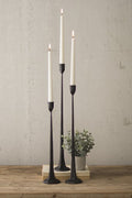 Flameless Battery Powered Taper Candle Holder (set of 3)