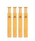 Expandable Bamboo Drawer Dividers (17-22")