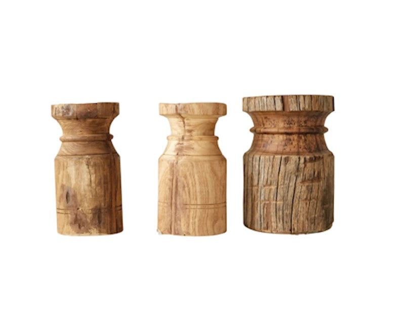 Reclaimed Wood Candle Holder