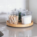 Clear 4.5" Canister w/ Lid