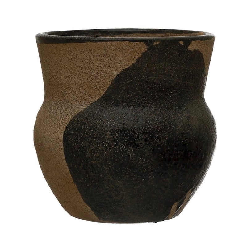 Terracotta Planter with Design