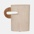 Ecomix, Vase With Handle, Ivory