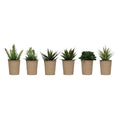 Faux Succulent In Paper Pot - 6 styles