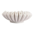 7" Marble Pleated Bowl