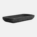 16" Rectangular Tray, Black