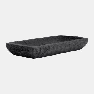 16" Rectangular Tray, Black