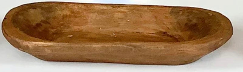 20"L Wood Bowl, Tray