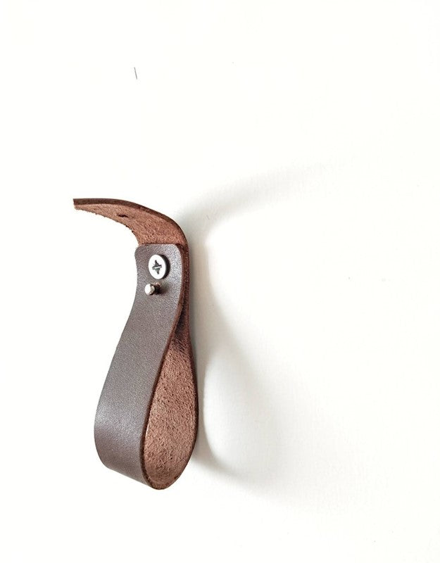 medium Leather Golf Club Wall Hanger  | set of 2