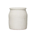 Distressed Coarse Terracotta Crock, valcano