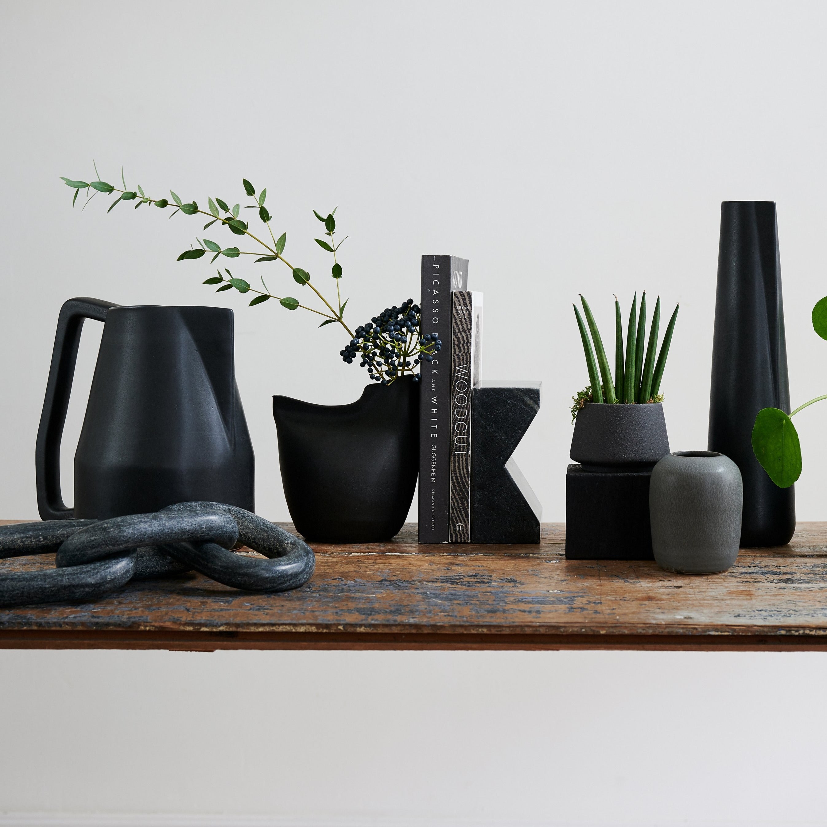Bird Vase, Black
