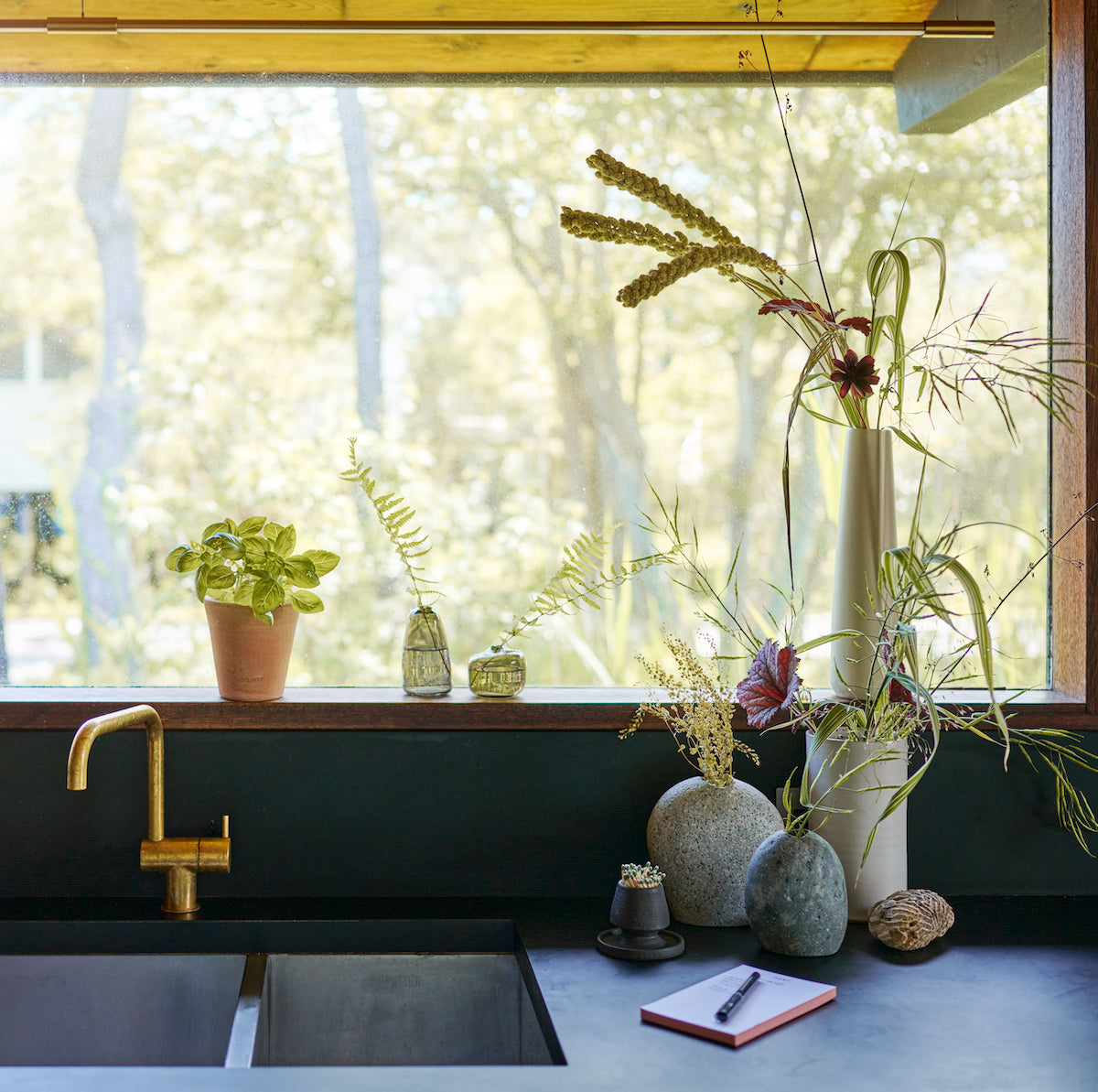 Terracotta Studio Planter, Whitewash