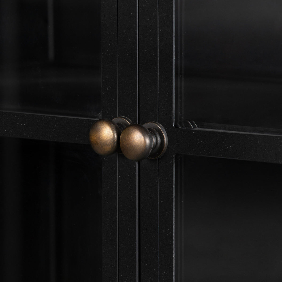 Shadow Box Cabinet - Black