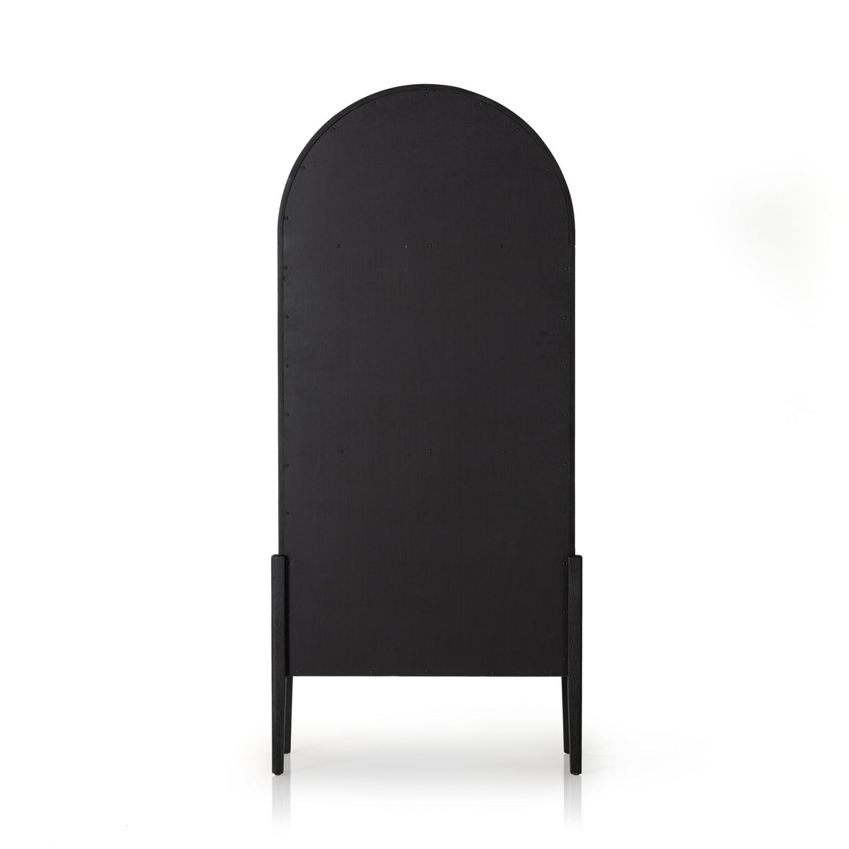 Tolle Cabinet - Drifted Matte Black Veneer