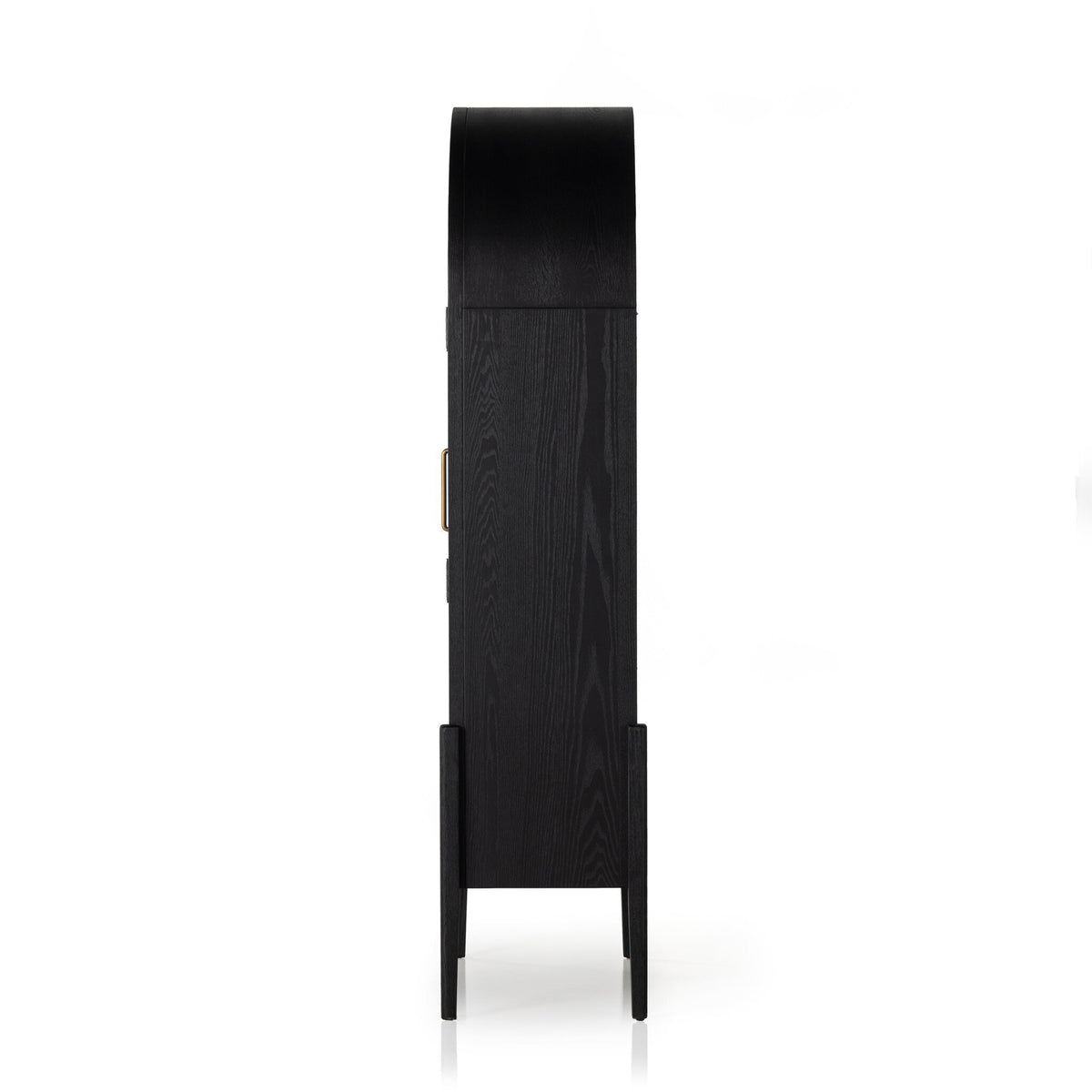 Tolle Cabinet - Drifted Matte Black Veneer
