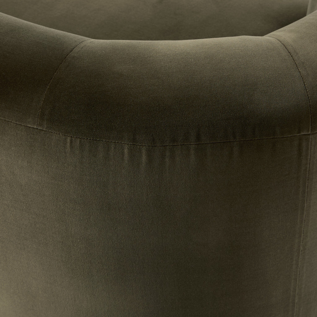 Deandra Tete A Tete Chaise - Surrey Olive