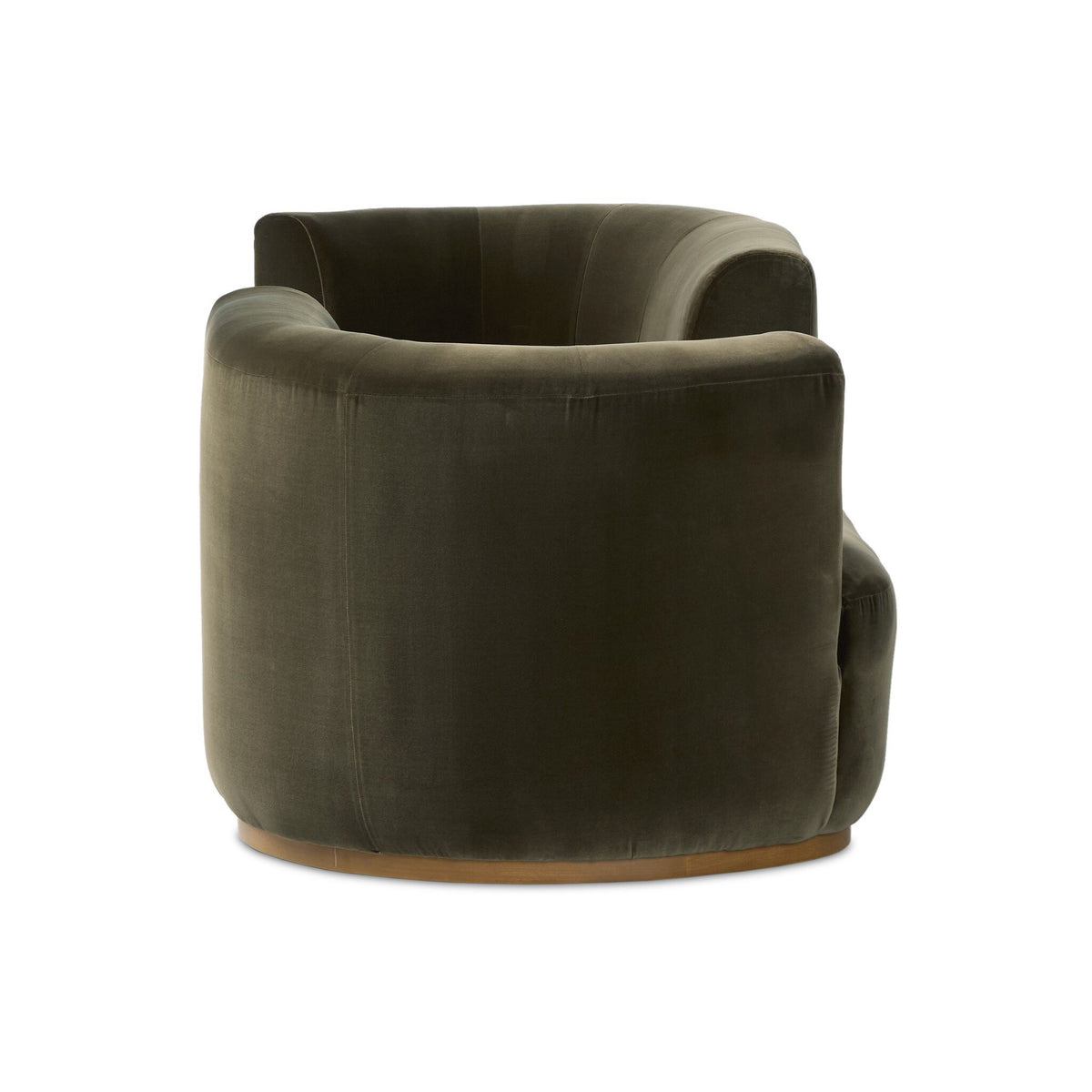 Deandra Tete A Tete Chaise - Surrey Olive