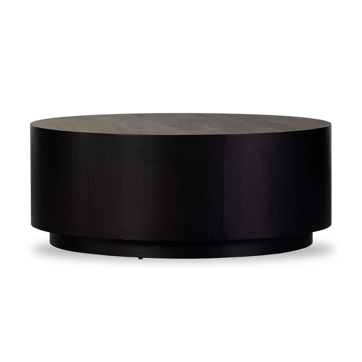 Humphrey Round Coffee Table - Coal on Oak
