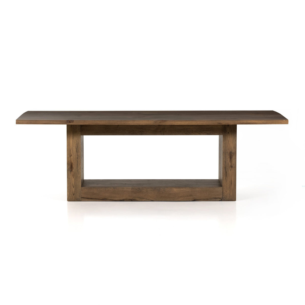 Perrin Dining Table 93" - Rustic Fawn Veneer