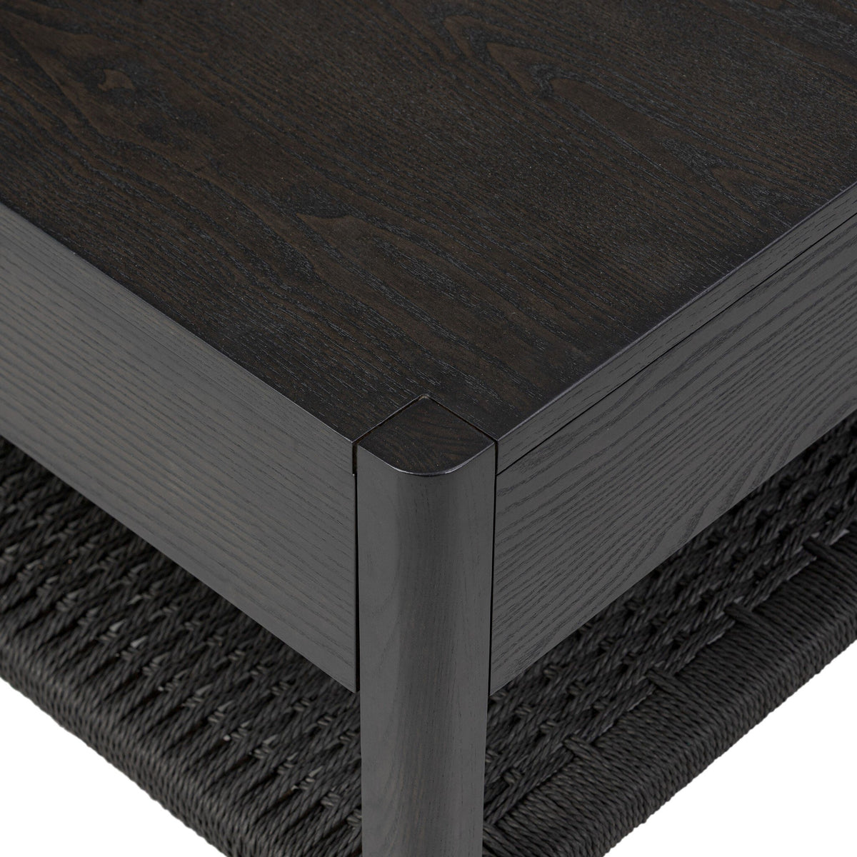 Zuma Coffee Table - Smoked Black Ash Veneer