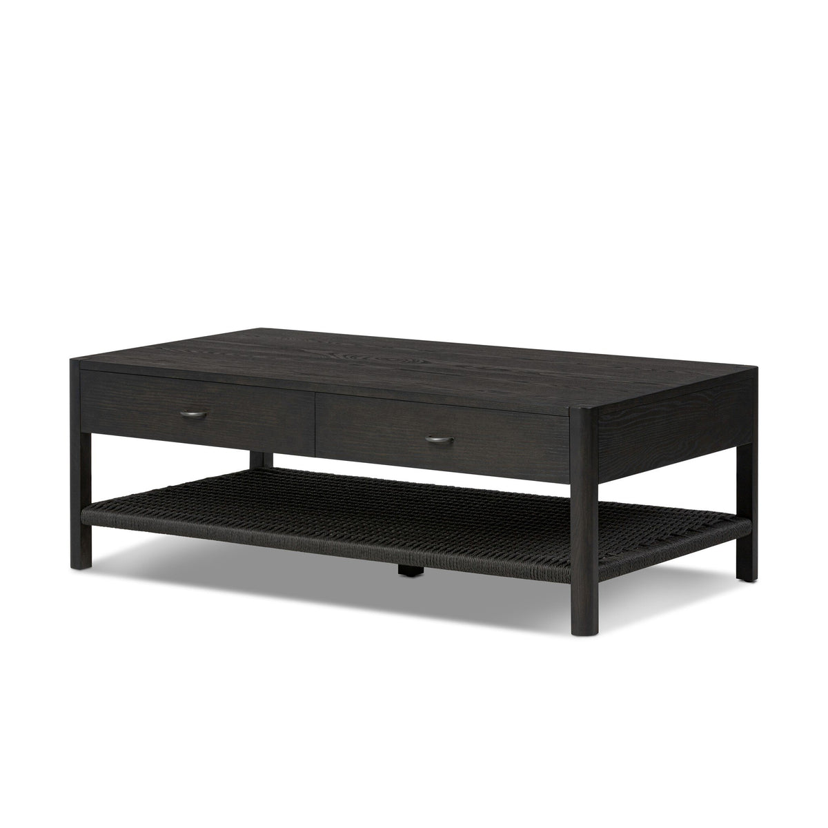 Zuma Coffee Table - Smoked Black Ash Veneer