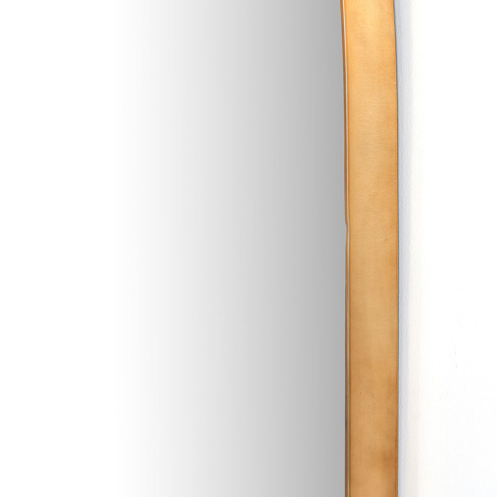 Georgina Wide Mirror - Polished Brass