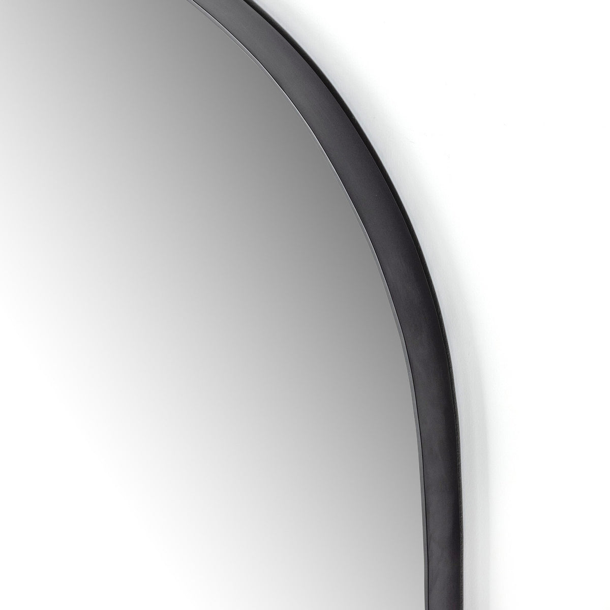 Georgina Wide Mirror - Iron Matte Black