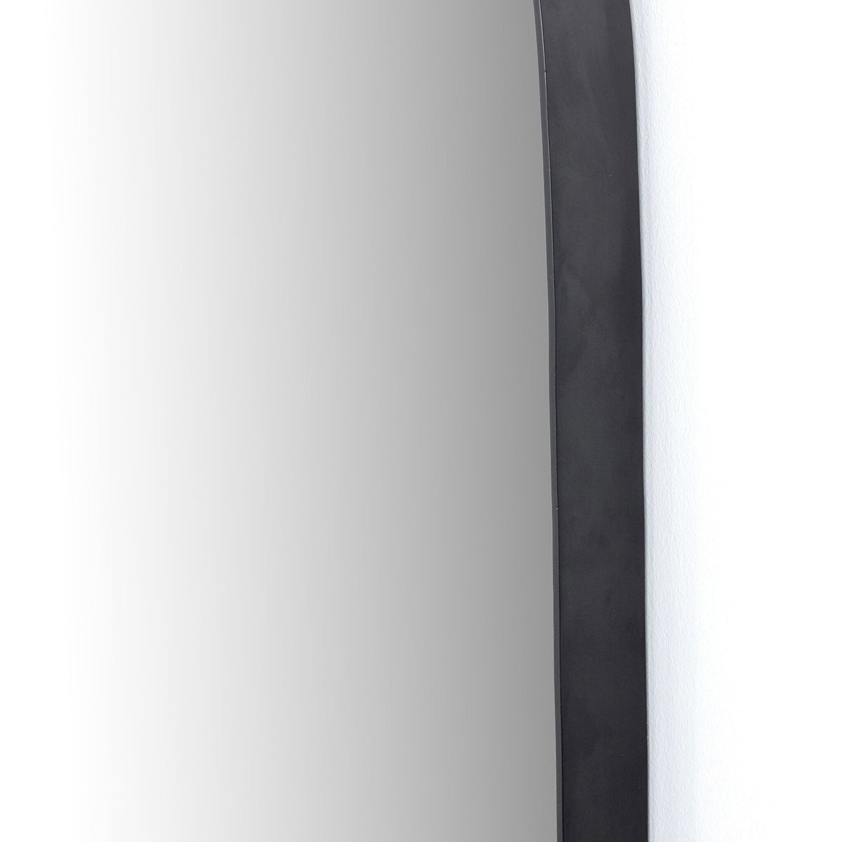 Georgina Wide Mirror - Iron Matte Black