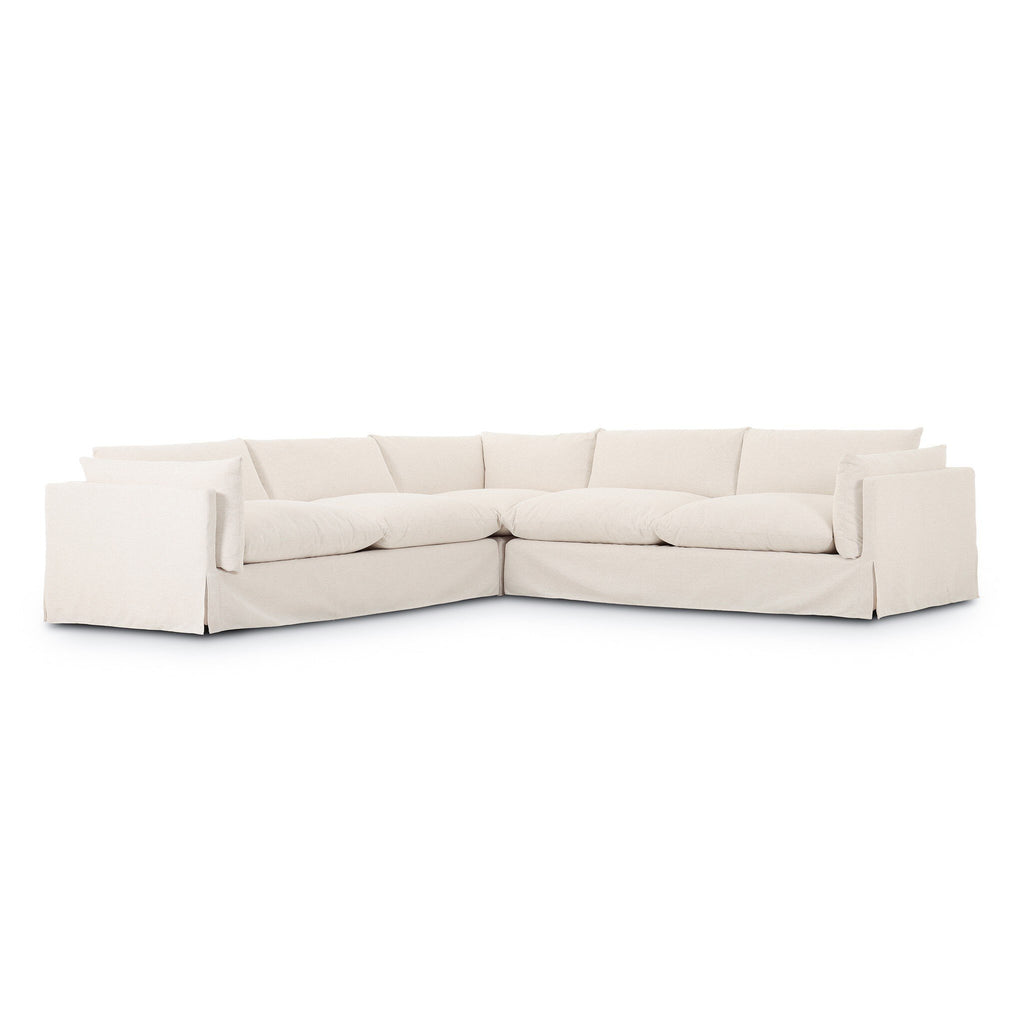 Habitat 3-Piece Sectional - Crypton Nomad Snow