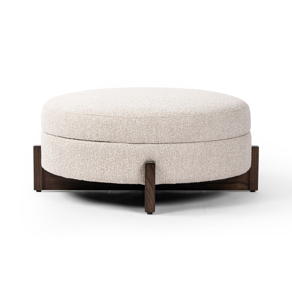 Esben Storage Ottoman-39" - Sattley Fog