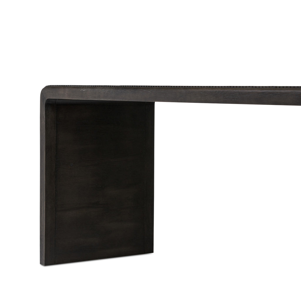 Leo Console Table - Smoked Black