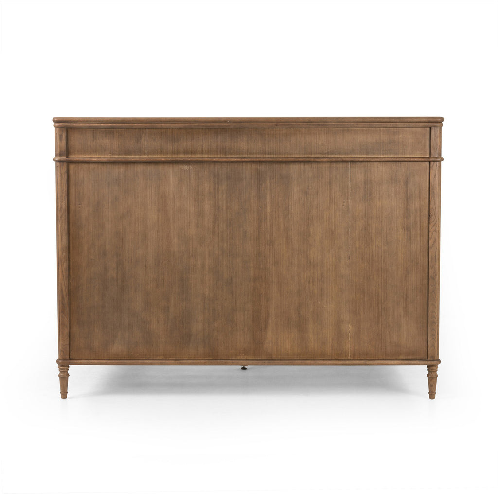 Toulouse Bed - Toasted Oak Veneer