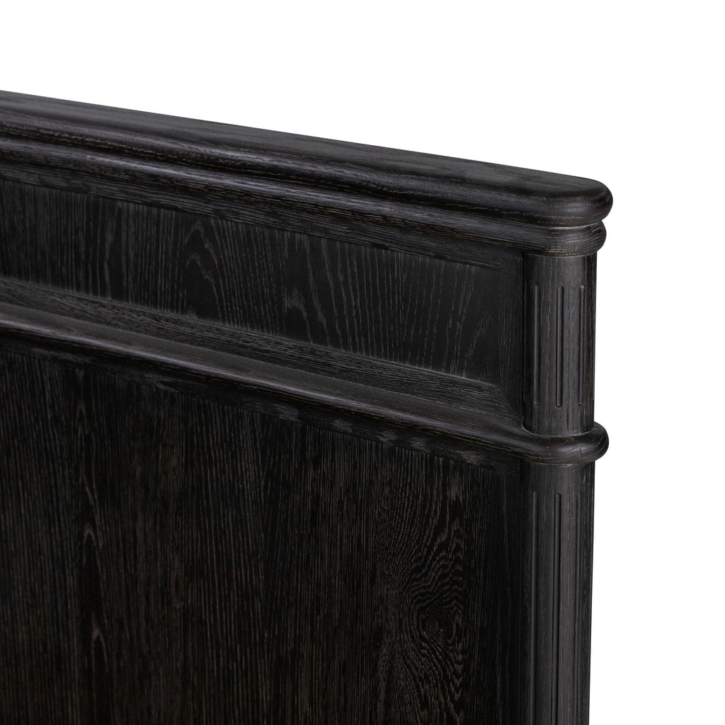 Toulouse Bed - Distressed Black